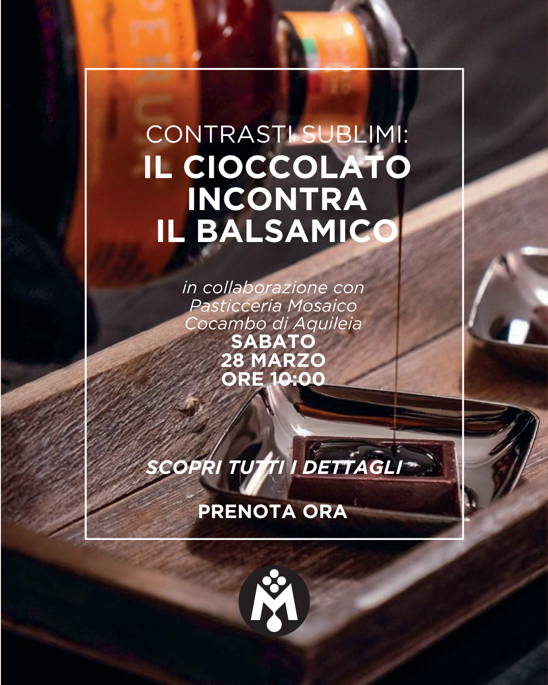 Contrasti sublimi: il Cioccolato incontra il Balsamico